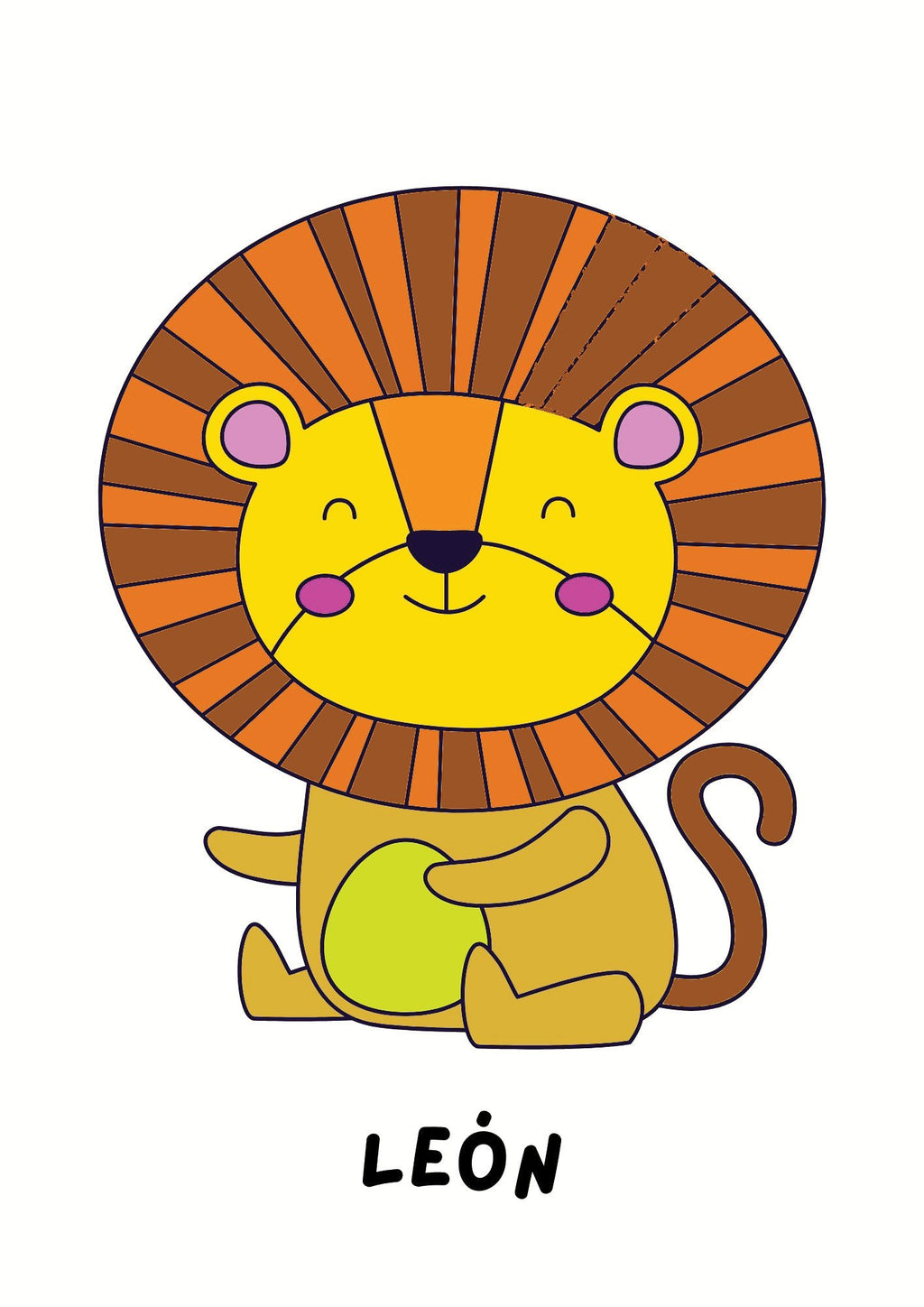 Animalitos de colores