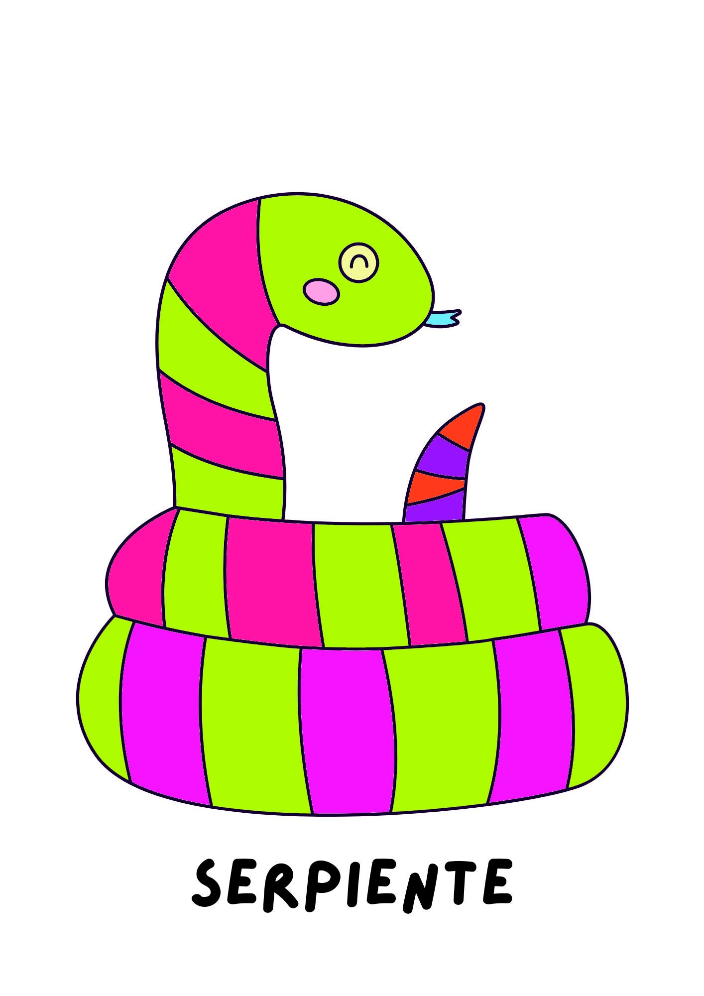 Animalitos de colores